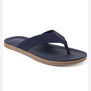 NWT Club Room Men's Riley Flip Flop Sandal in Navy Size 13
